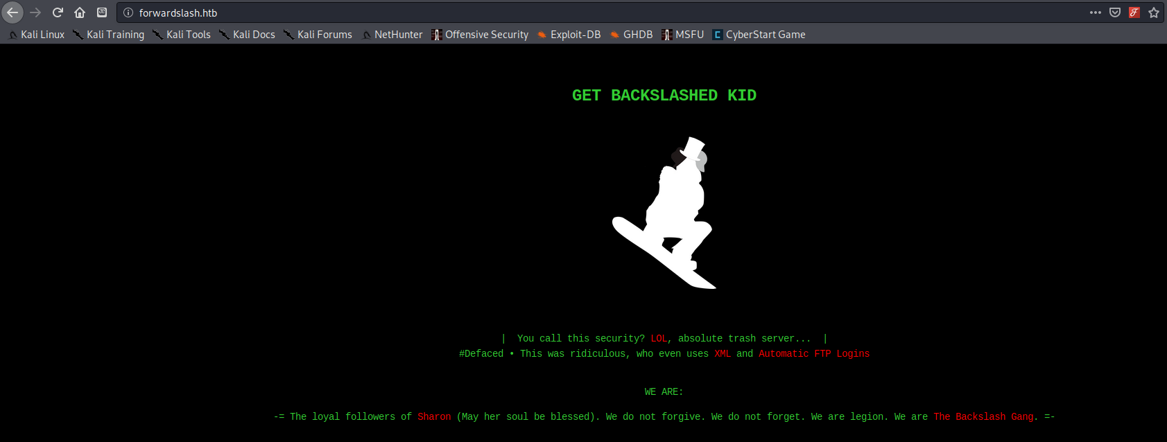title - Backslash Gang