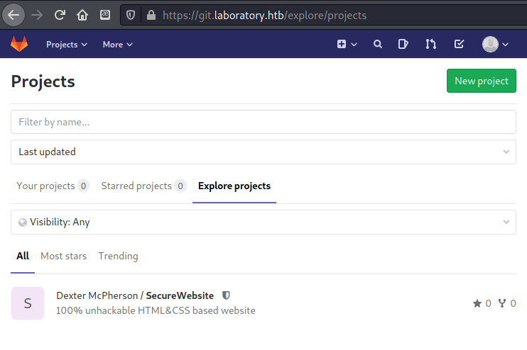A repository for a 100% unhackable website